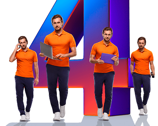 Великолепная четверка Ростелеком в&nbsp;село Неверовка (Омская область)